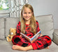 Children's Fleece Plaid Pajama Set