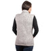 Women's Full Zip Knit Sweater Vest