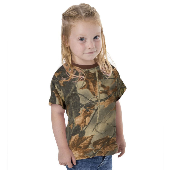 Infant - Toddler Short Sleeve Cotton Blend T-Shirt Highland Timber Camo