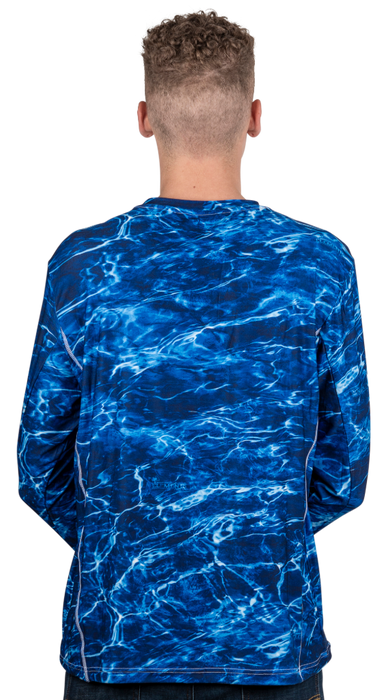 Men's Mossy Oak Elements Long Sleeve Fishing T-Shirt