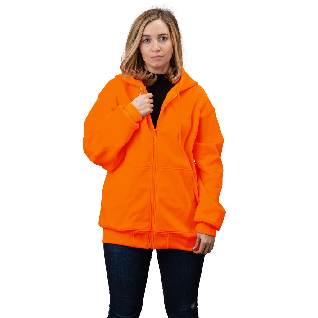 Women's Double Fleece Full Zip Blaze Hoodie